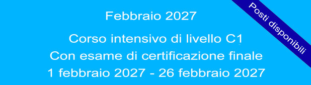 Corso di tedesco intensivo C1 in AUSTRIA