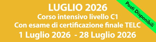 Corso intensivo di tedesco all' estero di livello C1